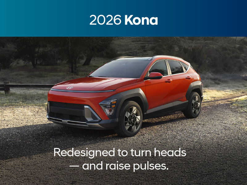 2026 Hyundai Kona Finance Offer