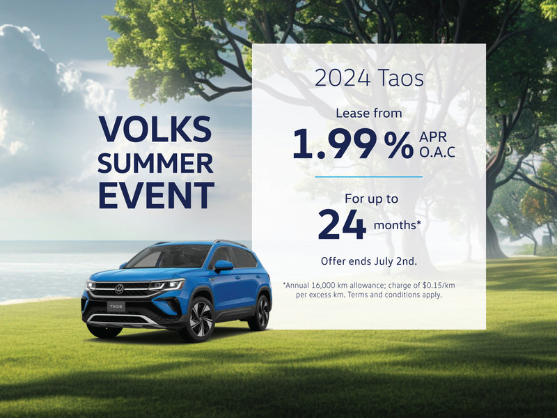 2024 Volkswagen Taos Lease Offer