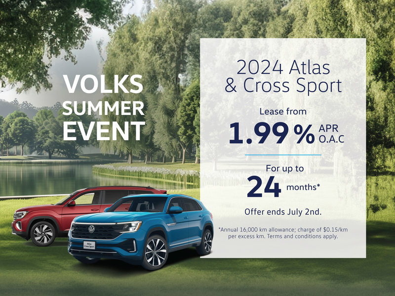 2024 VW Atlas & Cross Sport Lease Offer