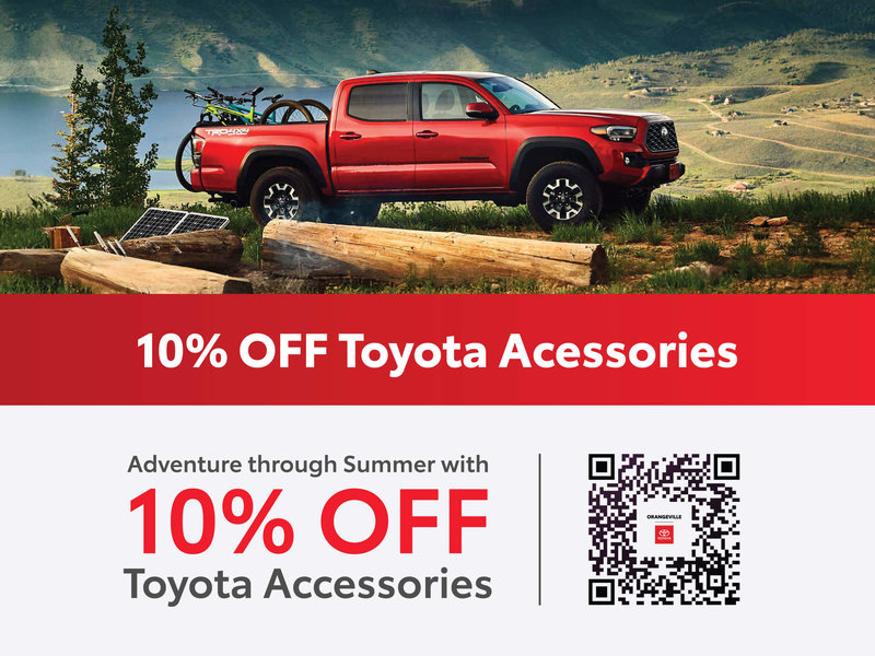 10% Off Toyota Accessories