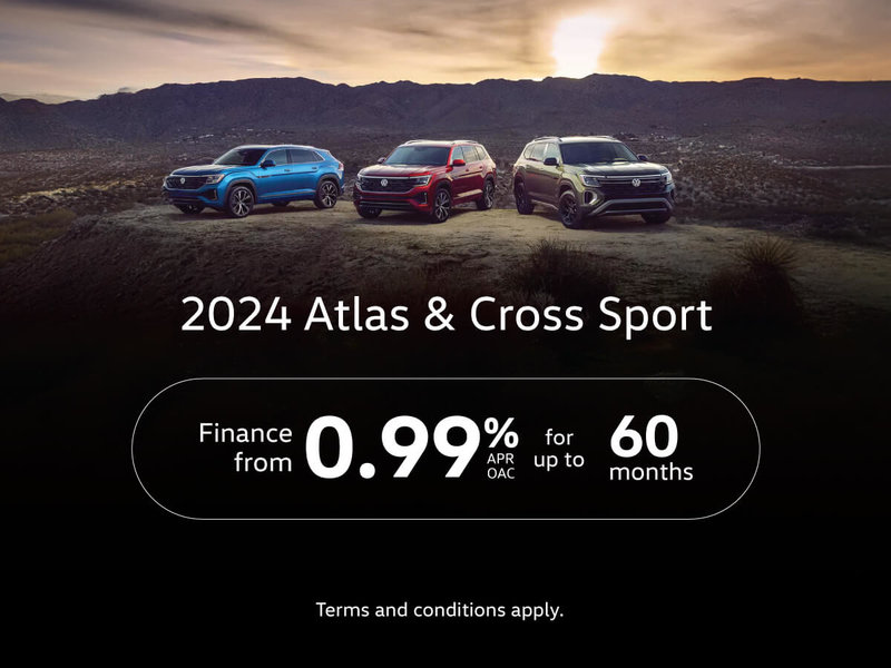 2024 VW Atlas & Cross Sport Offer