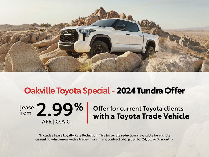 2024 Tundra Lease Offer