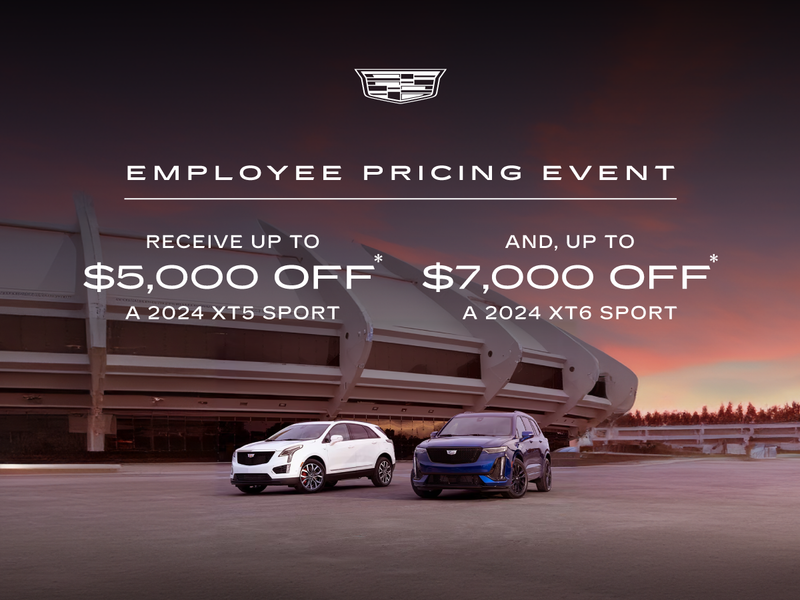 Cadillac Employee Pricing