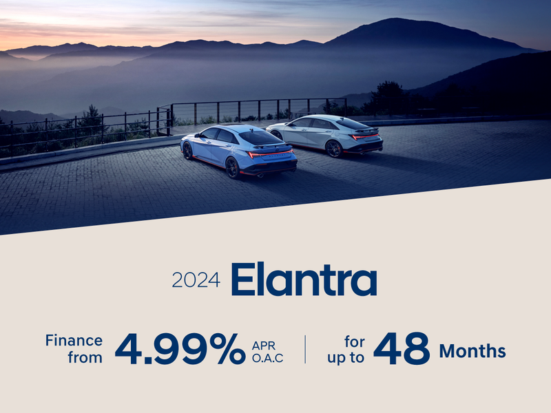 2024 Elantra Finance Offer