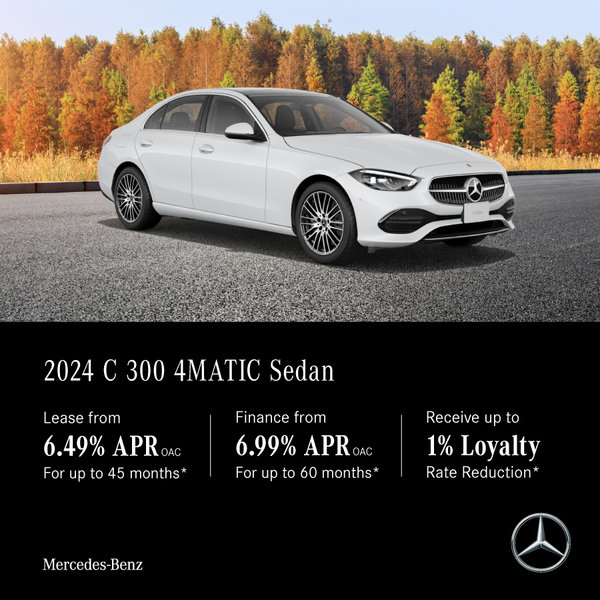2024 C 300 4MATIC Sedan - Lease and Finance Offers