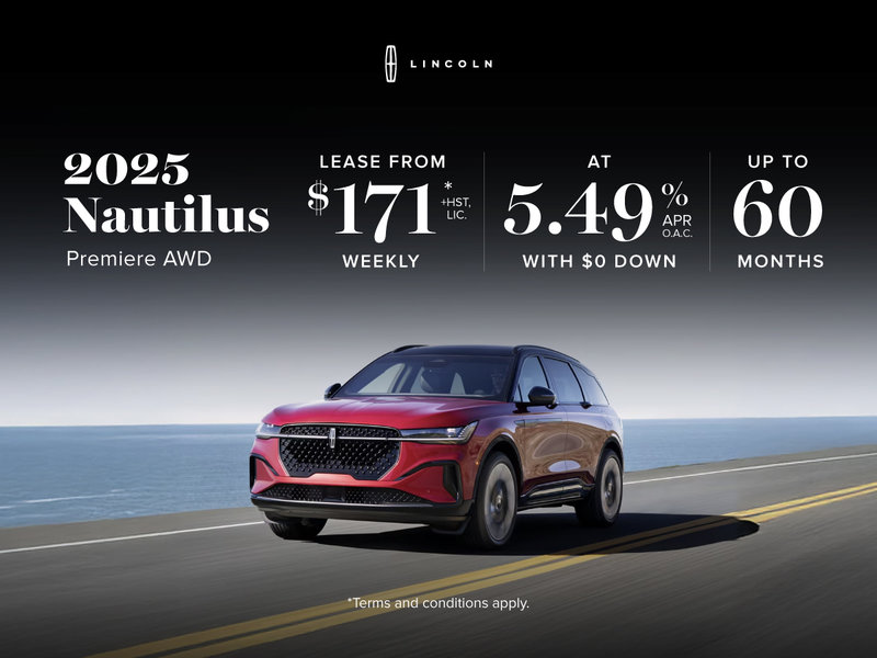 2025 Lincoln Nautilus - Special Offers