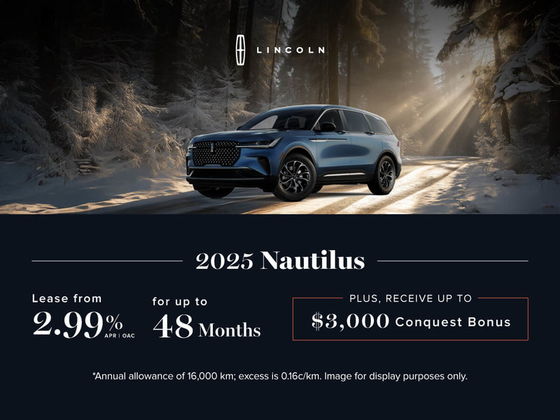 2025 Lincoln  Nautilus - Special Offers
