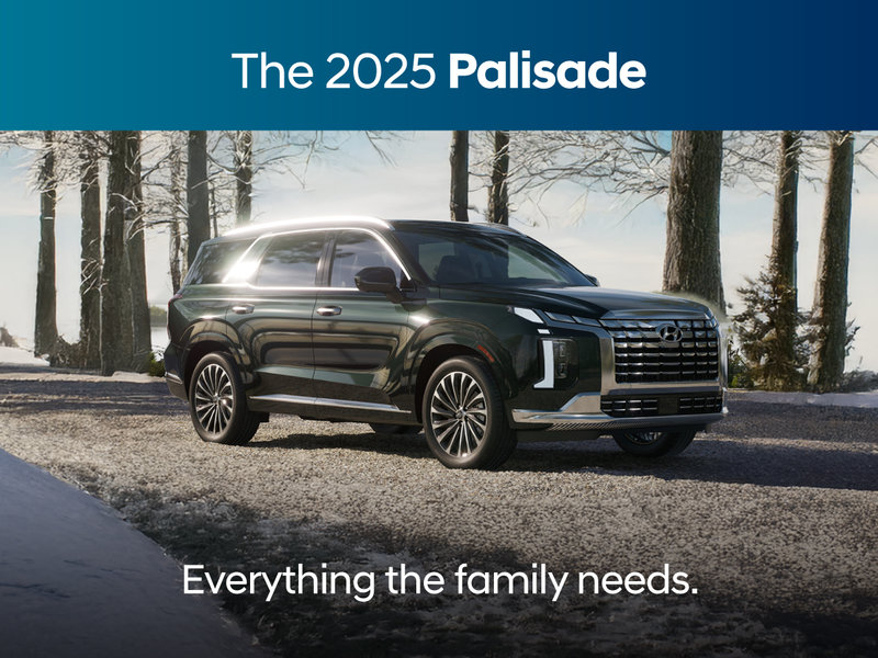 2025 Hyundai Palisade Finance Offer
