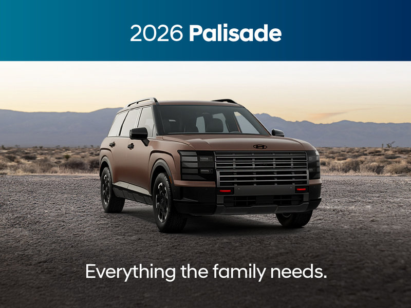 2026 Hyundai Palisade Finance Offer