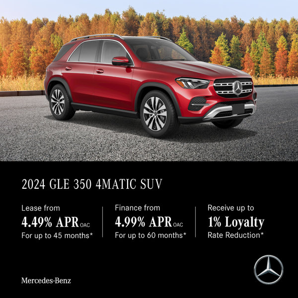 2024 GLE 350 4MATIC SUV - Lease and Finance Offers
