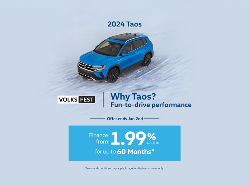 2024 Volkswagen Taos Lease and Finance Offers