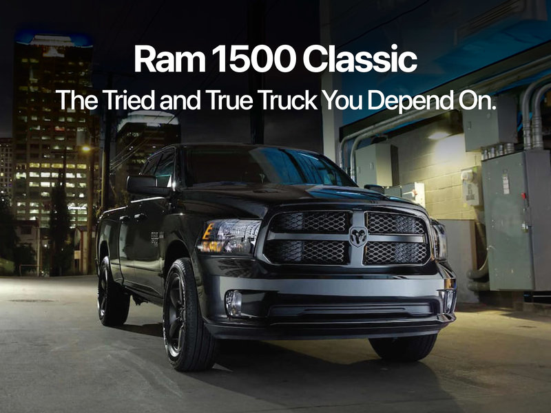 2024 RAM 1500 Classic Lease and Finance Offers