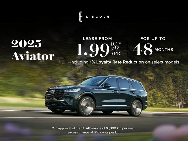 2025 Lincoln Aviator Special Offer in Barrie