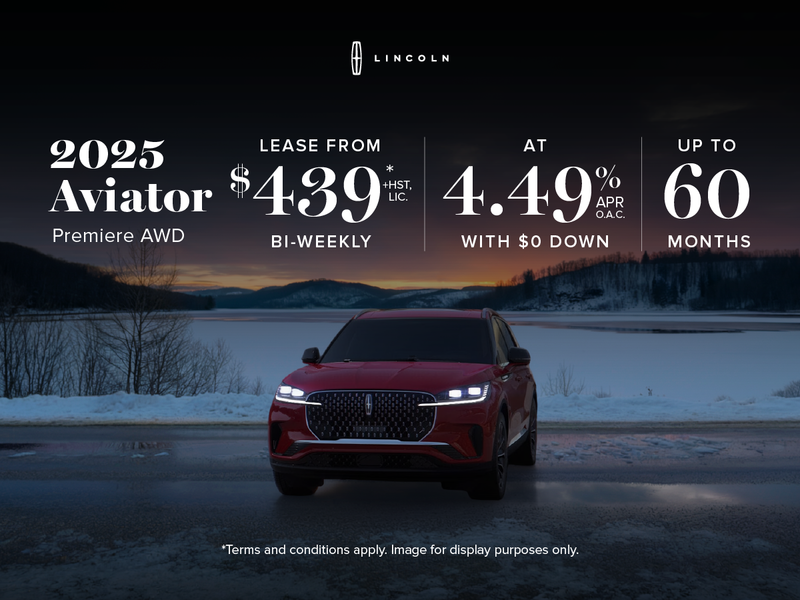 2025 Lincoln Aviator Special Offer in Barrie
