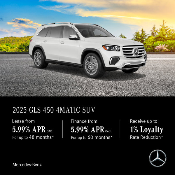 2025 GLS 450 4MATIC SUV - Lease and Finance Offers