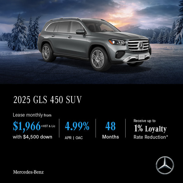 2025 GLS 450 4MATIC SUV - Lease and Finance Offers