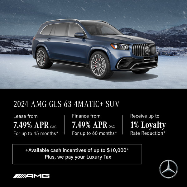 2024 AMG GLS 63 4MATIC SUV - Lease and Finance Offers