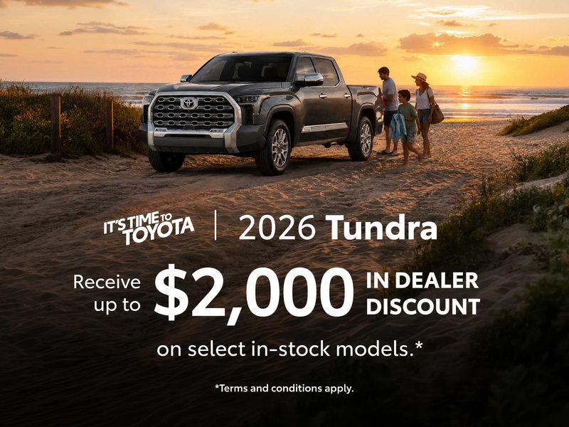 Toyota Tundra Special Offer