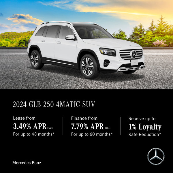 2024 GLB 250 4MATIC SUV - Lease and Finance Offers