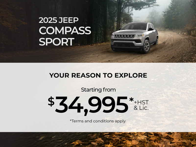 2025 Jeep Compass Sport Offer
