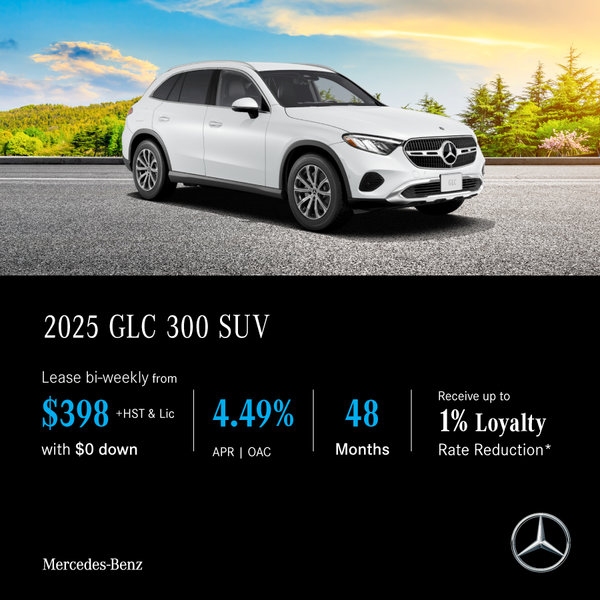 2025 GLC 300 4MATIC SUV - Lease and Finance Offers