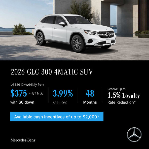 2026 GLC 300 4MATIC SUV - Lease and Finance Offers