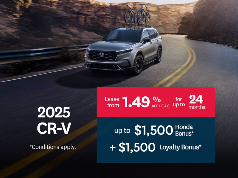 2025 Honda CRV Special Offer