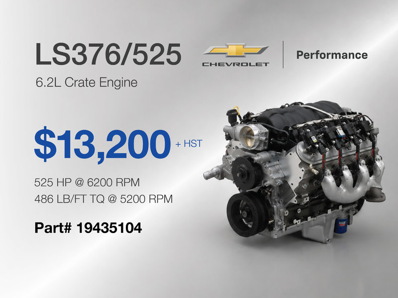 Chevrolet Performance LS376/525 Engine