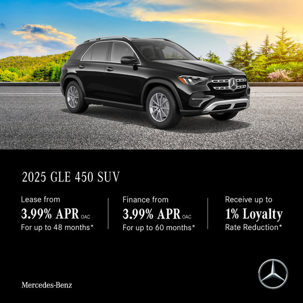 2025 GLE 450 4MATIC SUV - Lease and Finance Offers