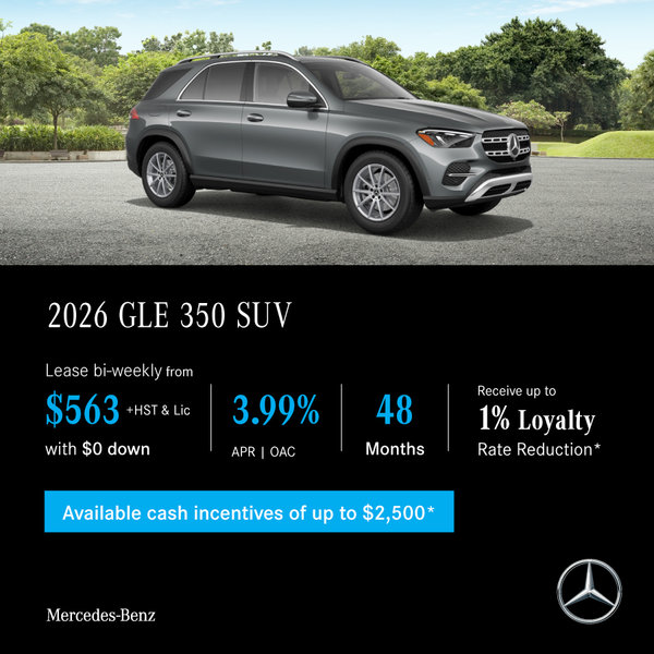 2026 GLE 350 4MATIC SUV - Lease and Finance Offers