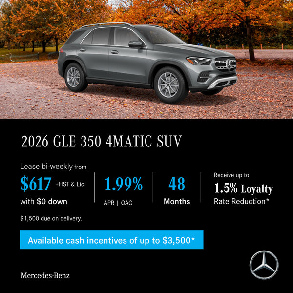 2026 GLE 350 4MATIC SUV - Lease and Finance Offers