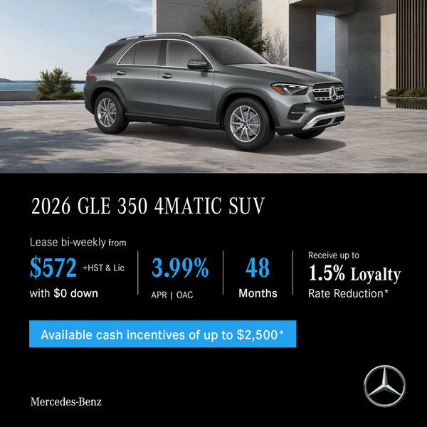 2026 GLE 350 4MATIC SUV - Lease and Finance Offers
