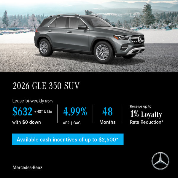 2026 GLE 350 4MATIC SUV - Lease and Finance Offers
