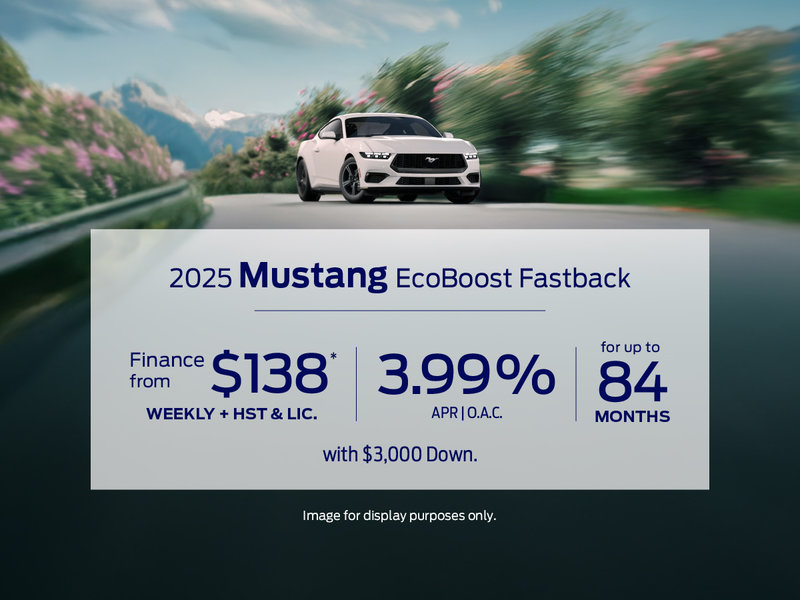 2025 Ford Mustang Special Offer