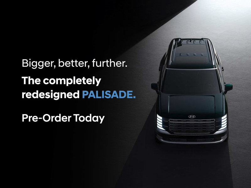 Preorder the 2026 Palisade
