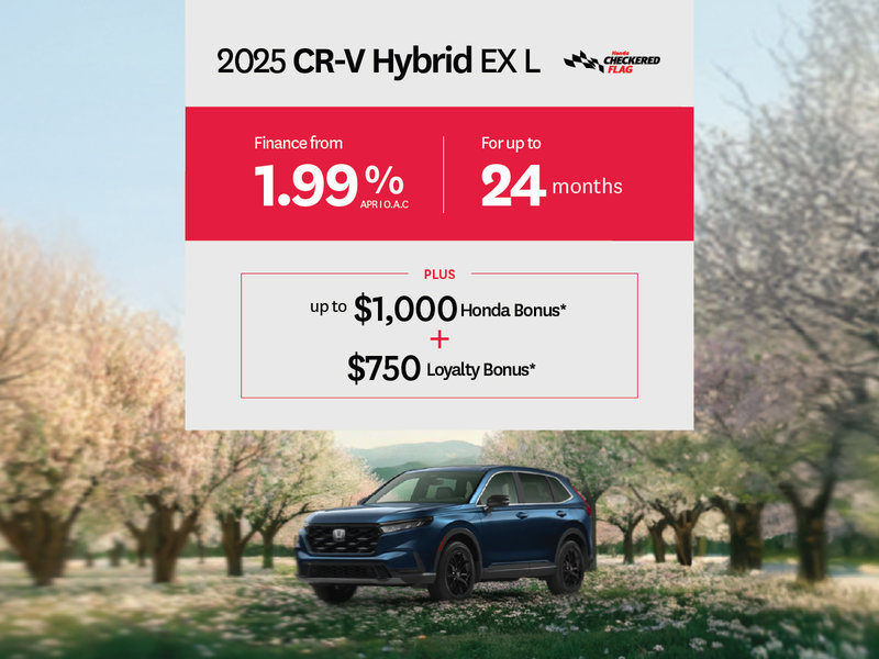Honda CRV Hybrid Special Offer