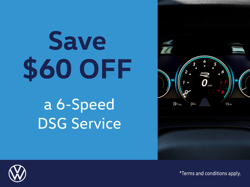 6-Speed DSG Service Offer