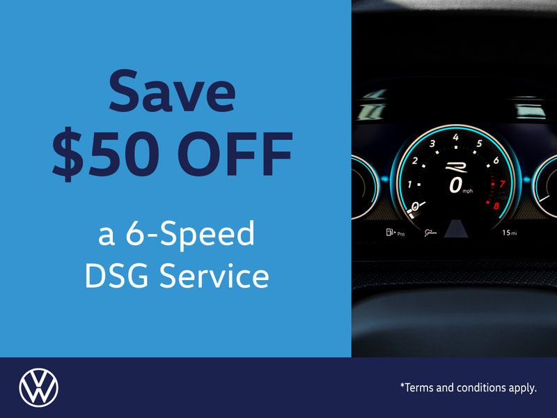 6-Speed DSG Service Offer