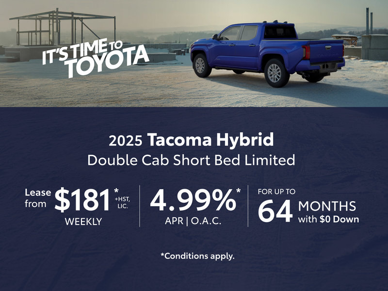 2025 Toyota Tacoma Hybrid Lease Offer