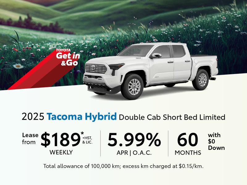 2025 Toyota Tacoma Hybrid Lease Offer