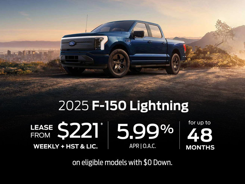 2025 Ford F-150 Lightning Special Offer