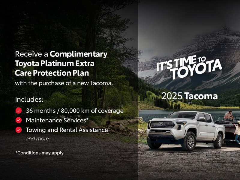 2025 Toyota Tacoma Special Offer