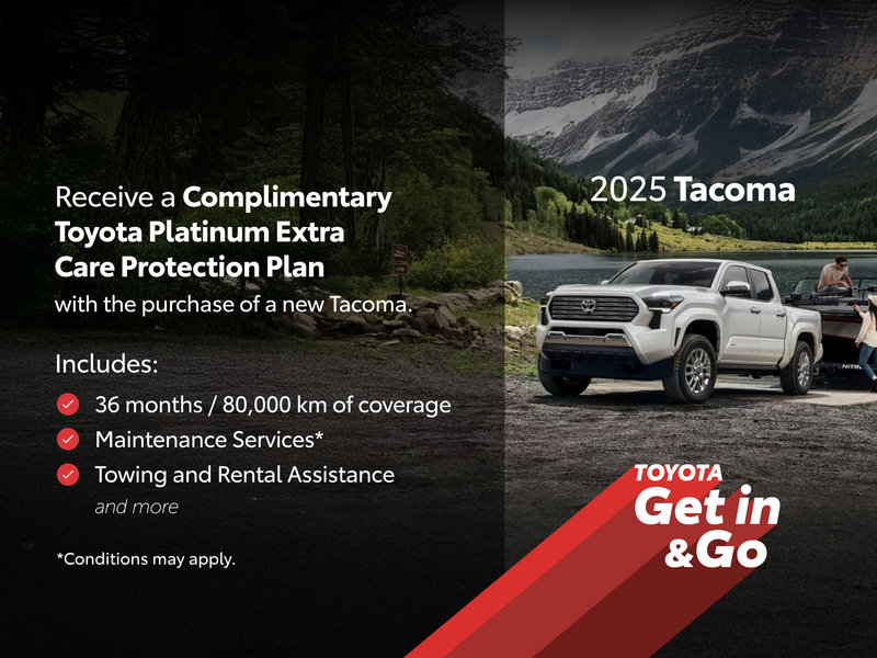 2025 Toyota Tacoma Special Offer
