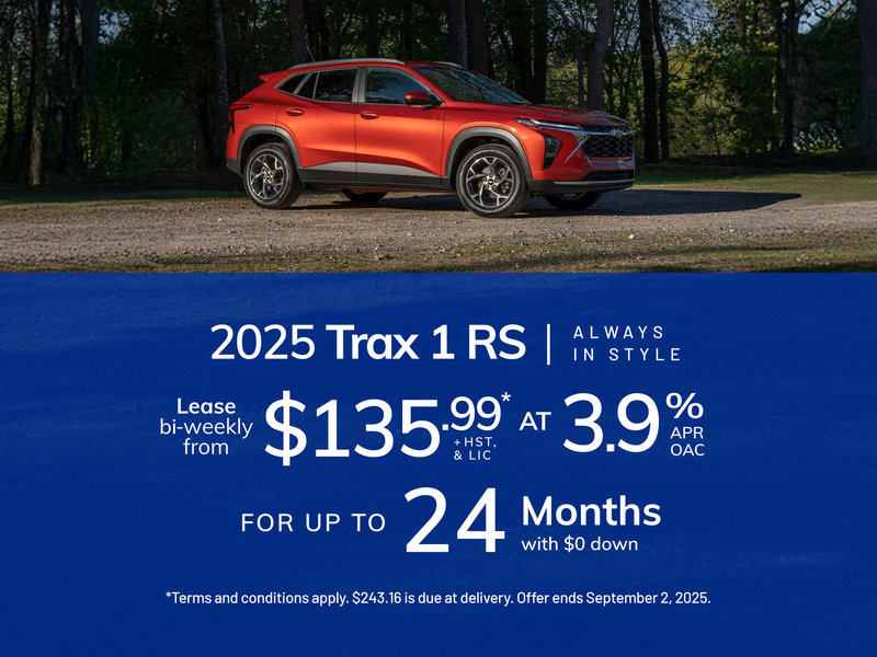 2025 Chevrolet Trax 1RS