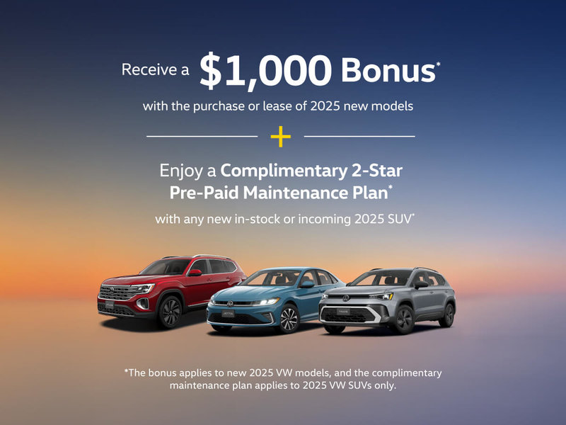 2025 New VW Models Offer