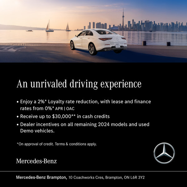 An Unrivaled Driving Experience Sales Event
