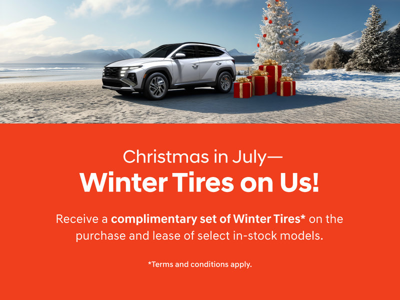Christmas in July - Winter Tires on Us!