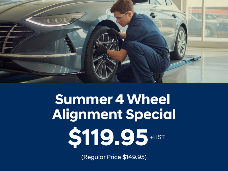 Summer 4 Wheel Alignment Special