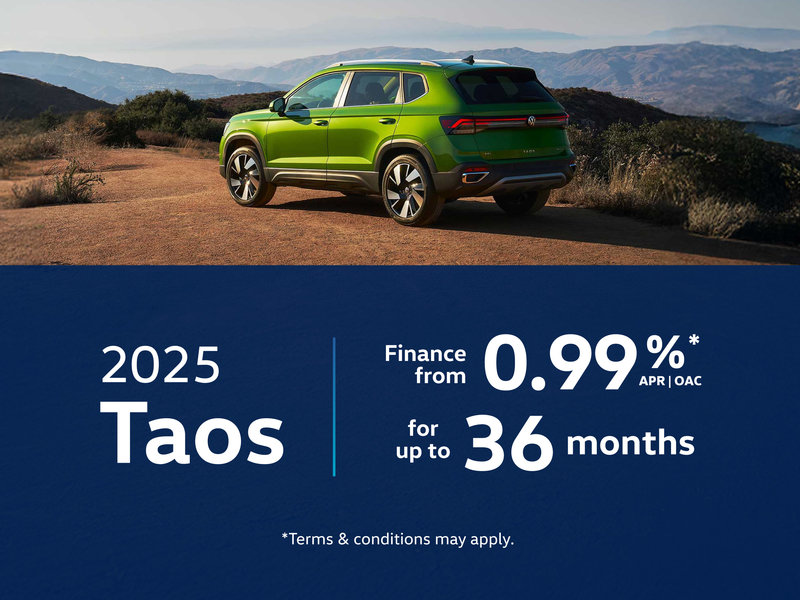 2025 Volkswagen Taos Lease and Finance Offers