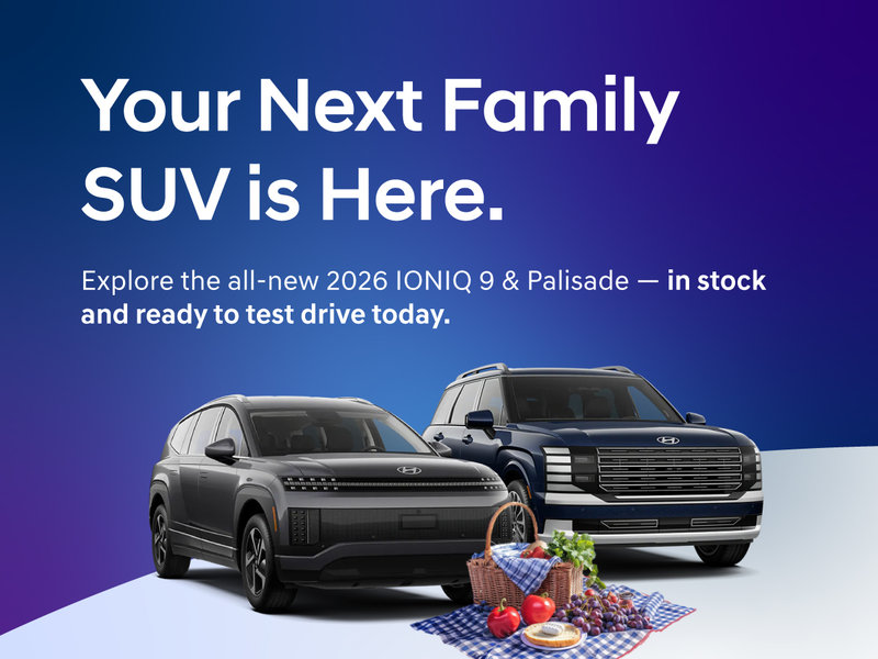 2026 IONIQ 9 and Palisade - Now In Stock!